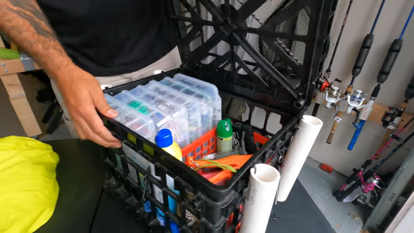 Kayak Milk Crate Tackle Box